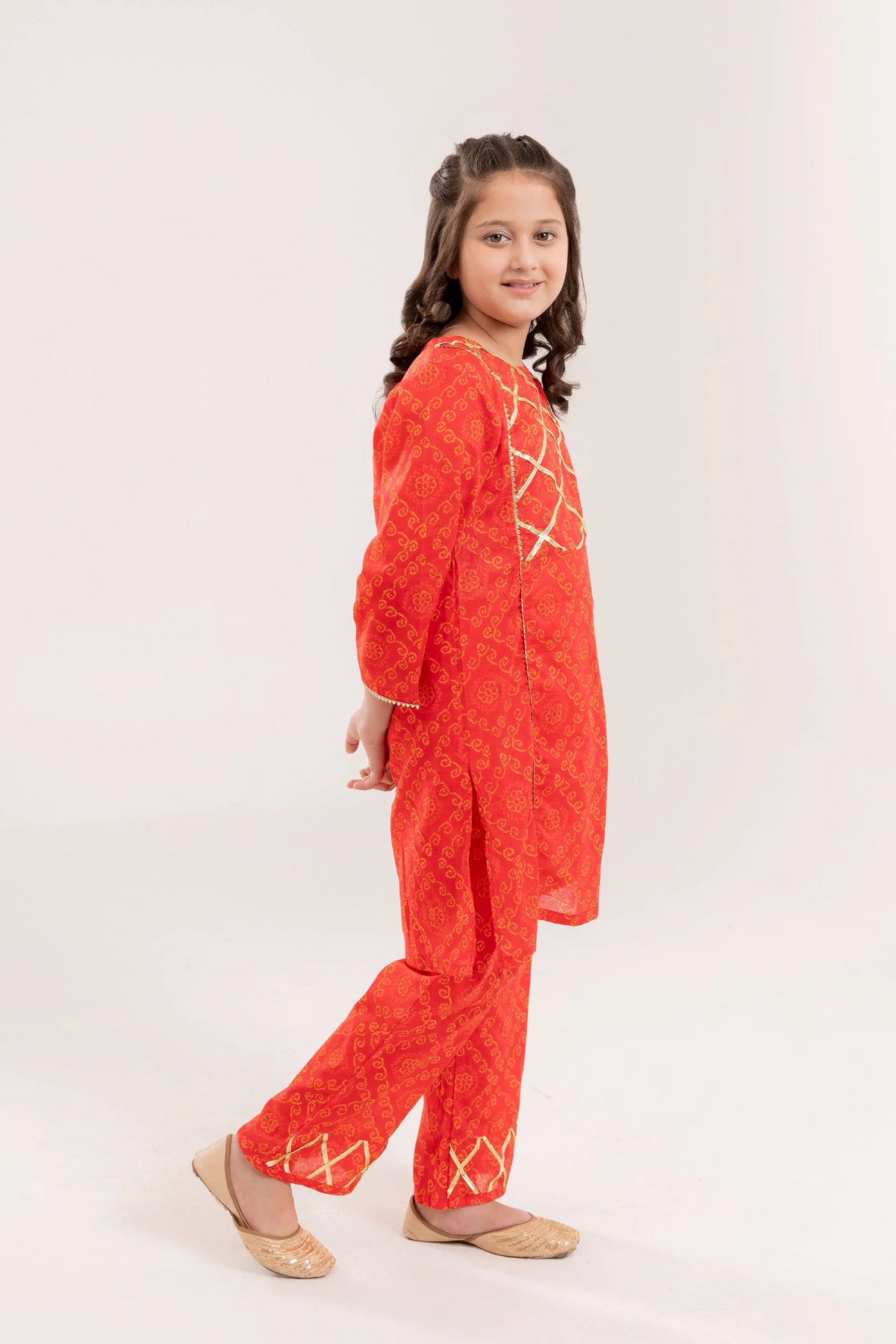 2 Pcs Digital Print Lawn Print Suit