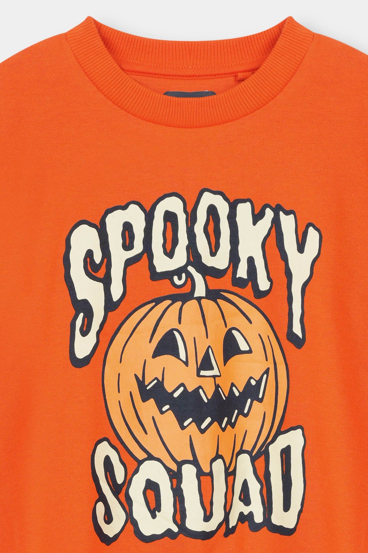 "Spooky Squad Halloween Pumpkin Sweatshirt"