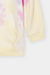 Pastel Tie-Dye Cozy  Hoodie and Jogger Set For Girls