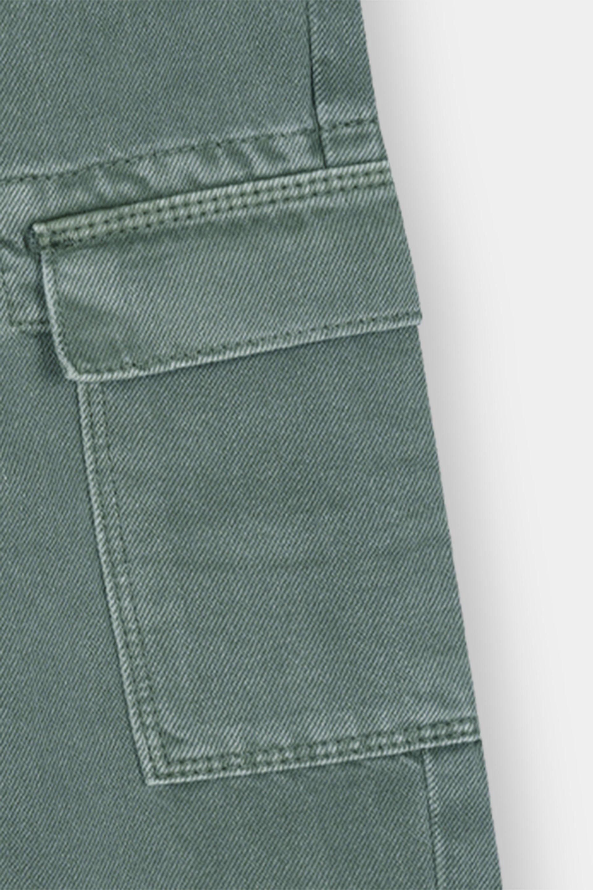 Kids' Green Cargo Pants