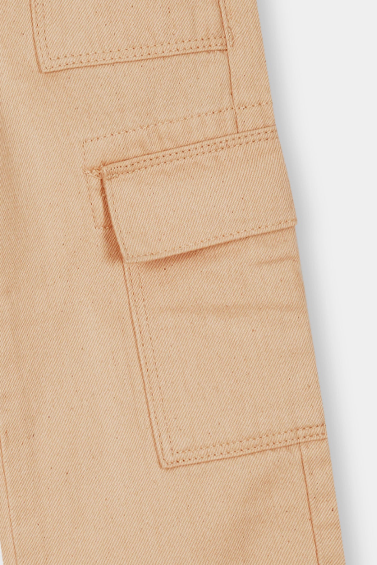 Kids' Beige Cargo Pants