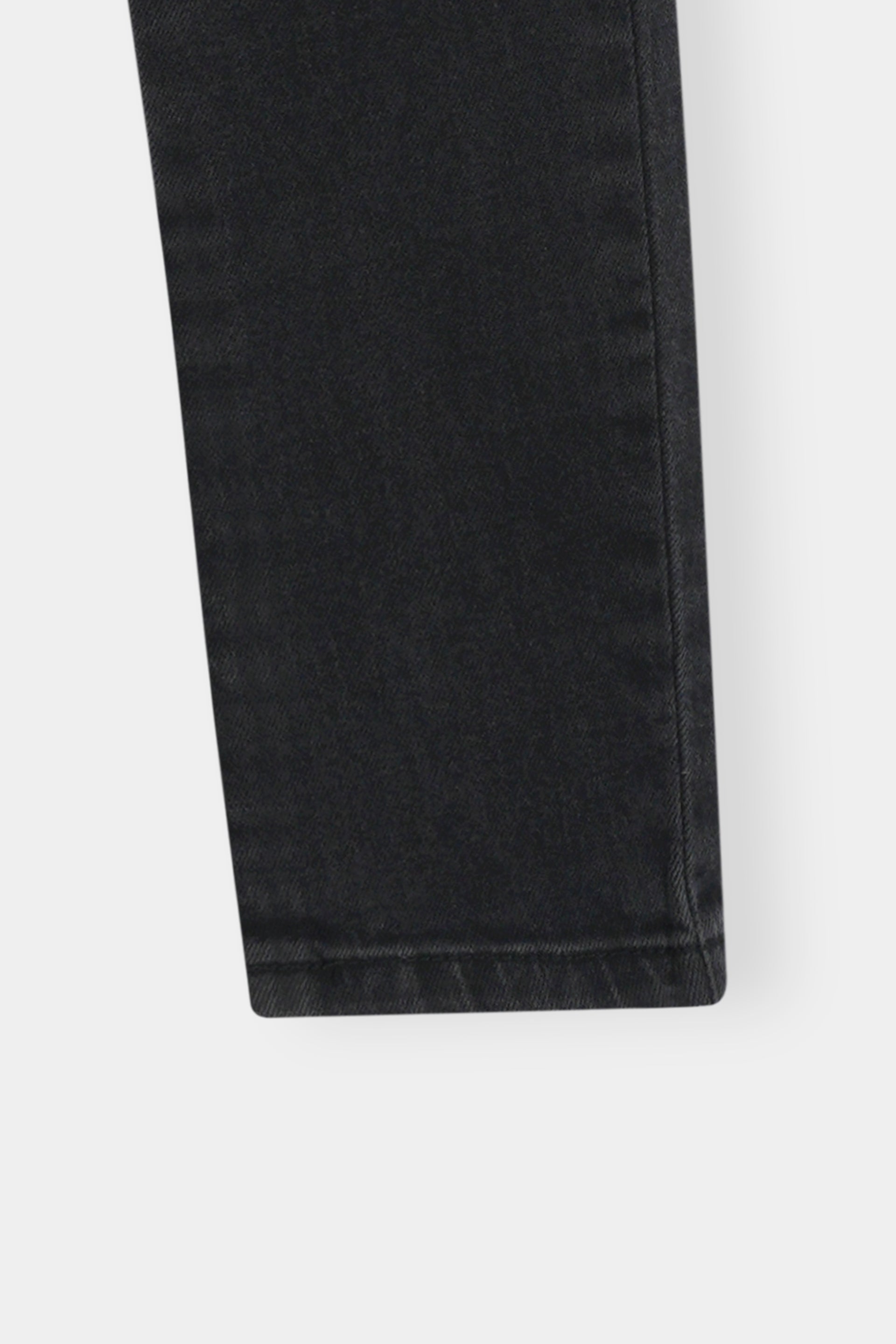 Heart Detail Black Skinny Jeans For Boys