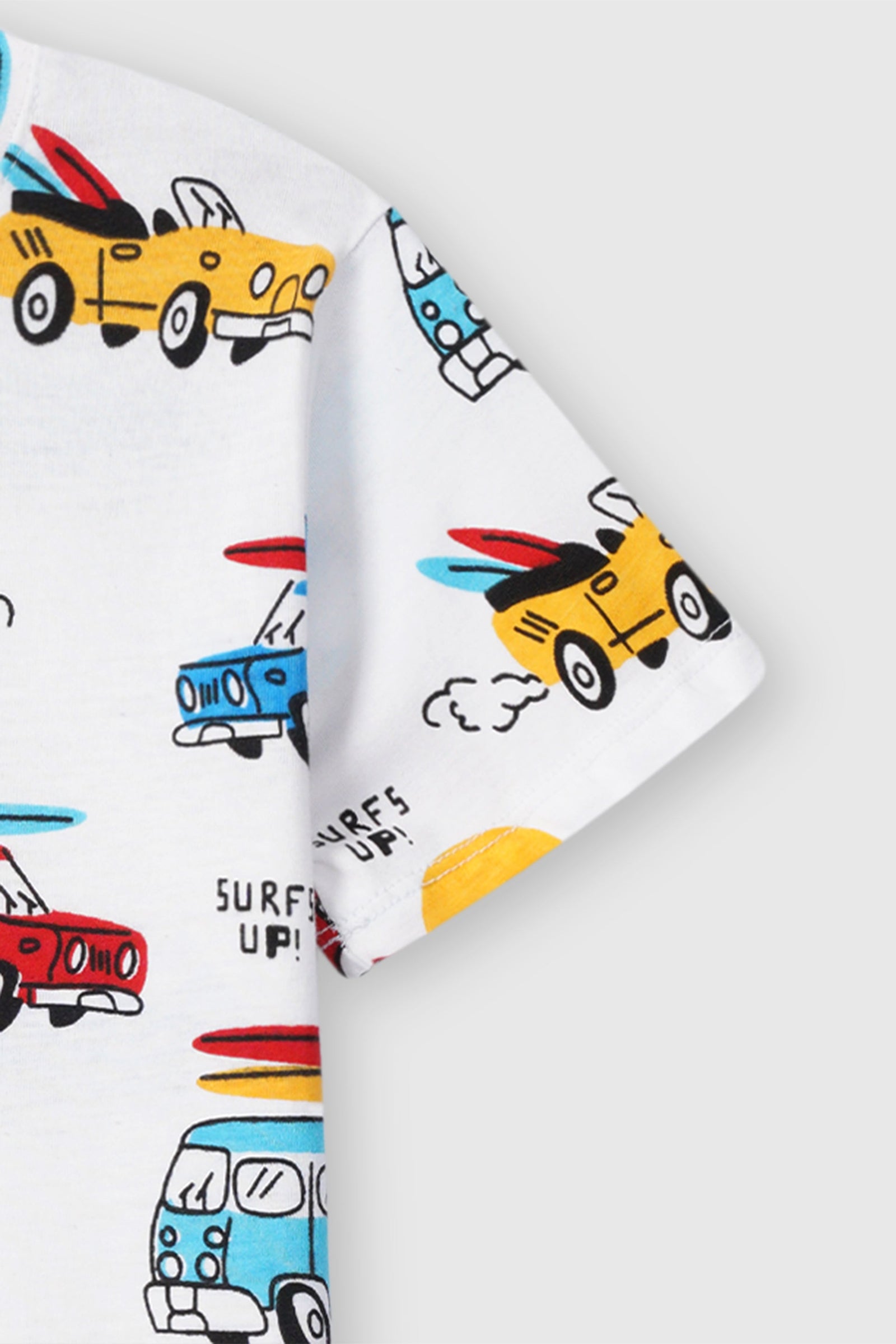 Allover Cars Printed Tracksuit