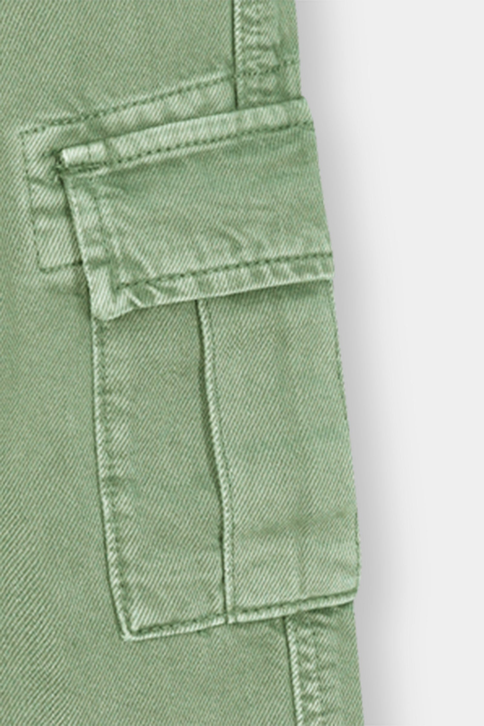 Kids' Light Green Utility Cargo Pants