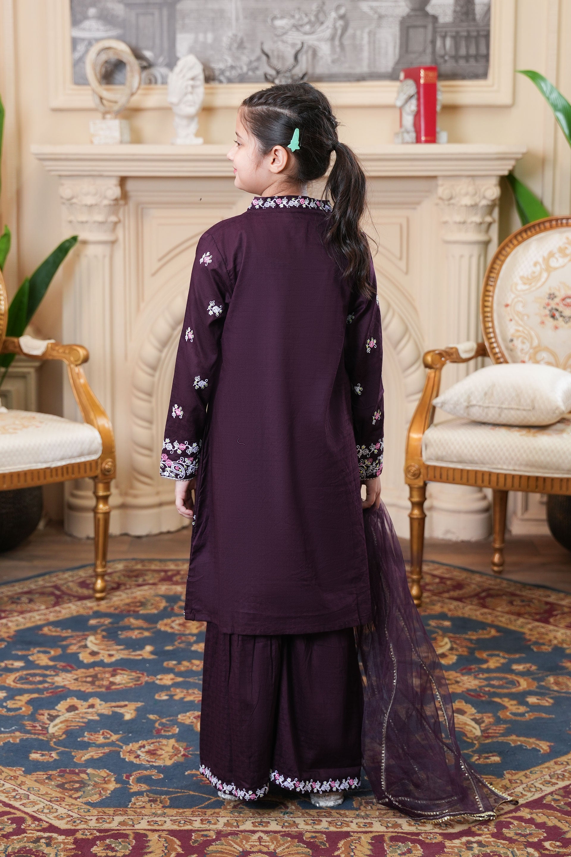 Self Designed and Embroidered Cotton Mod Seasoned