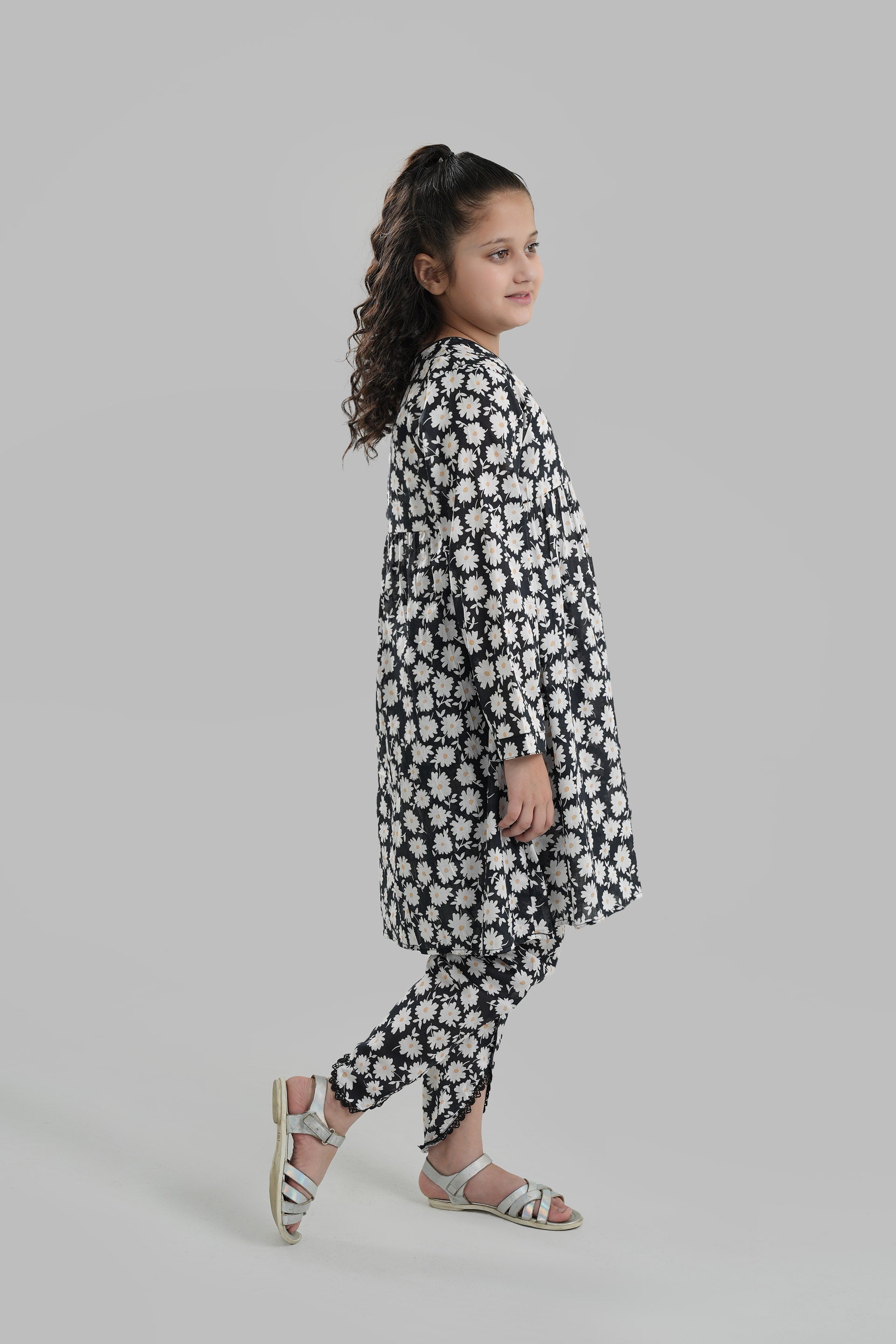 2 Pcs Anghrakha Shirt with Tulip Trouser