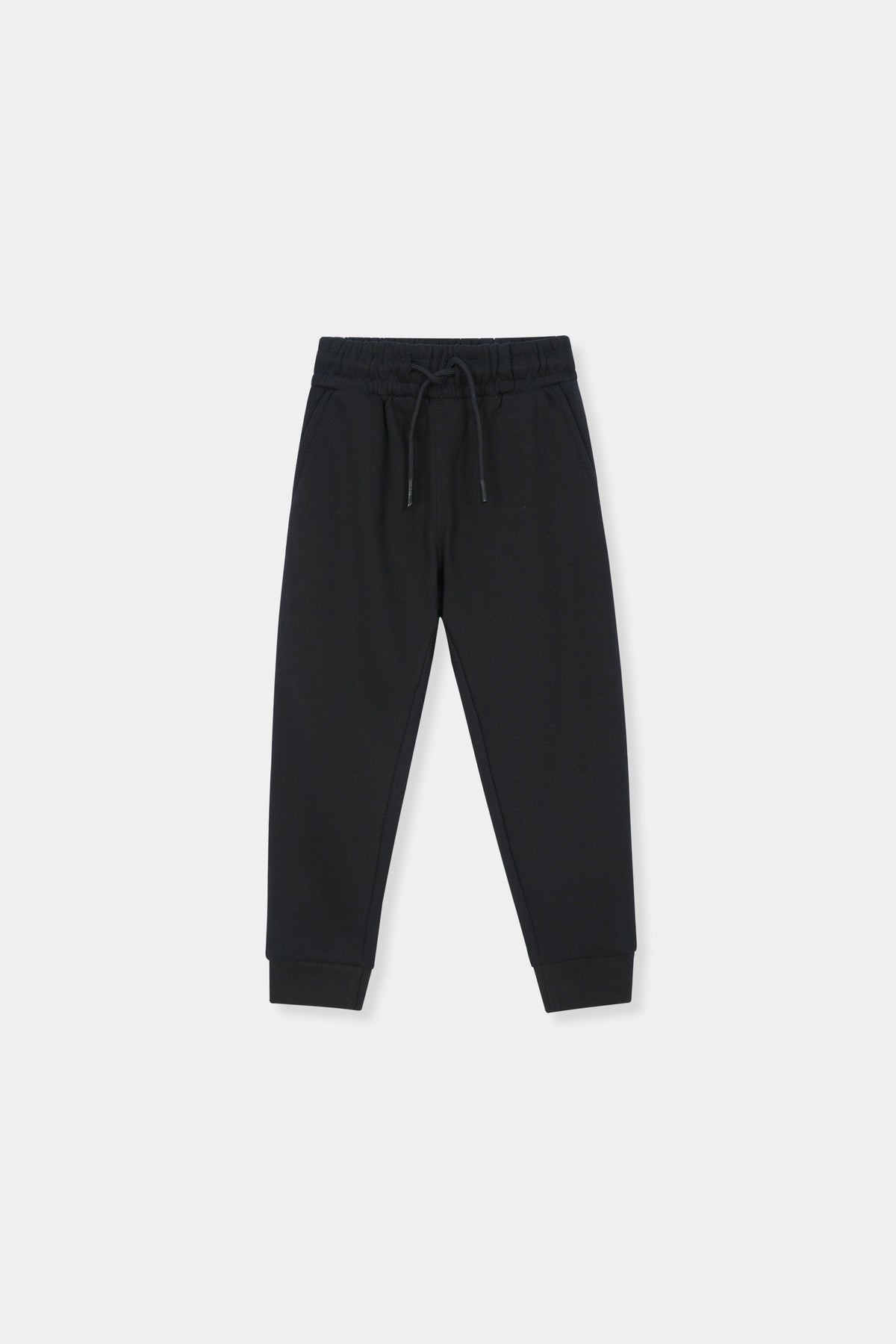 Cozy Jungle Vibes Boys' Set – Pink Tiger Print & Black Joggers