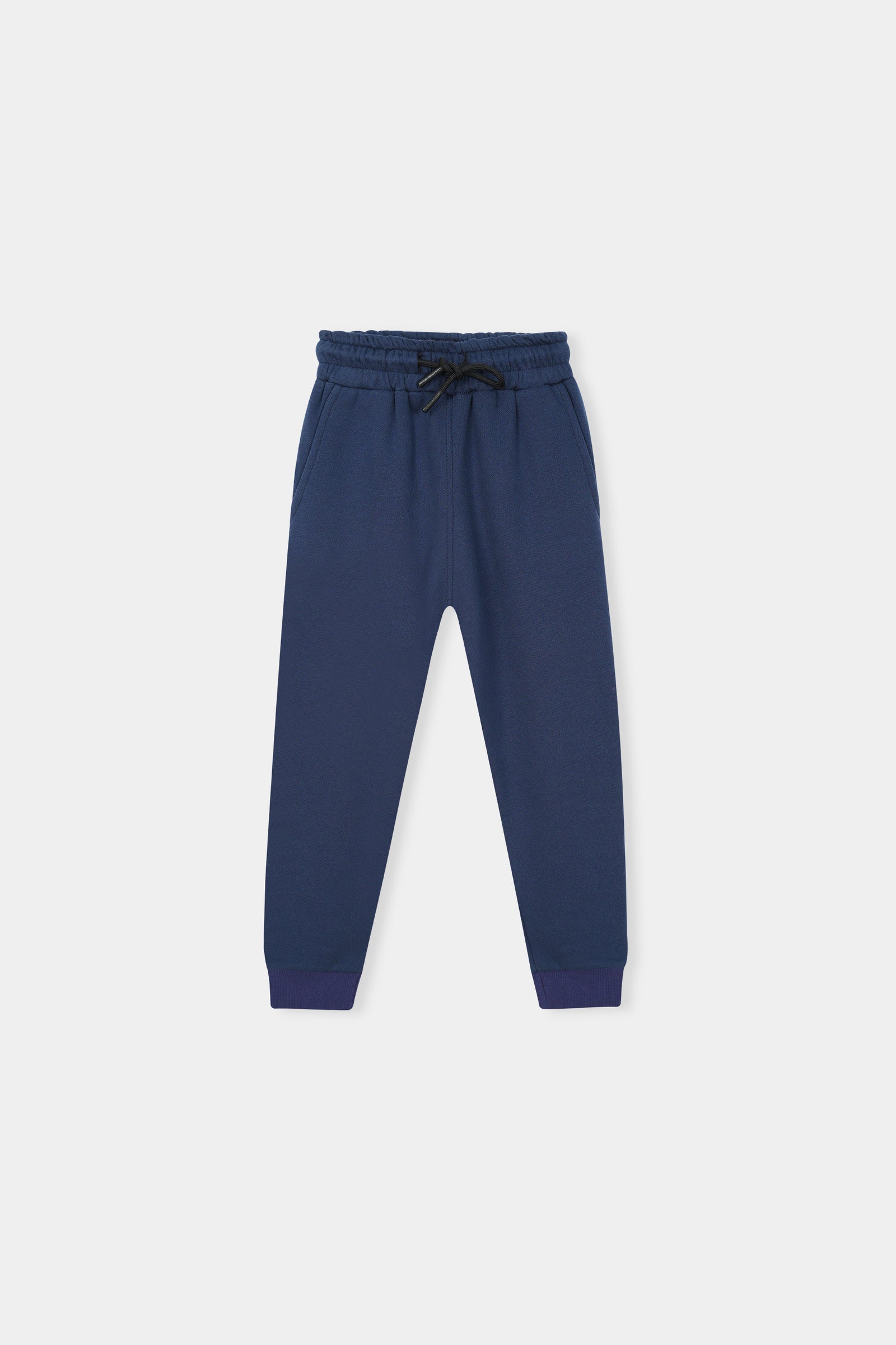 Vibrant Colorblock' Hoodie Set – Navy, Yellow & Green Pop