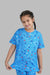 Girls All-Over Printed Soft Cotton Night Suit