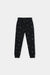 Boys Cozy Floral Black Hoodie and Jogger Set
