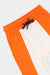 Bold & Bright  Colorblock Hoodie Set – Orange & White