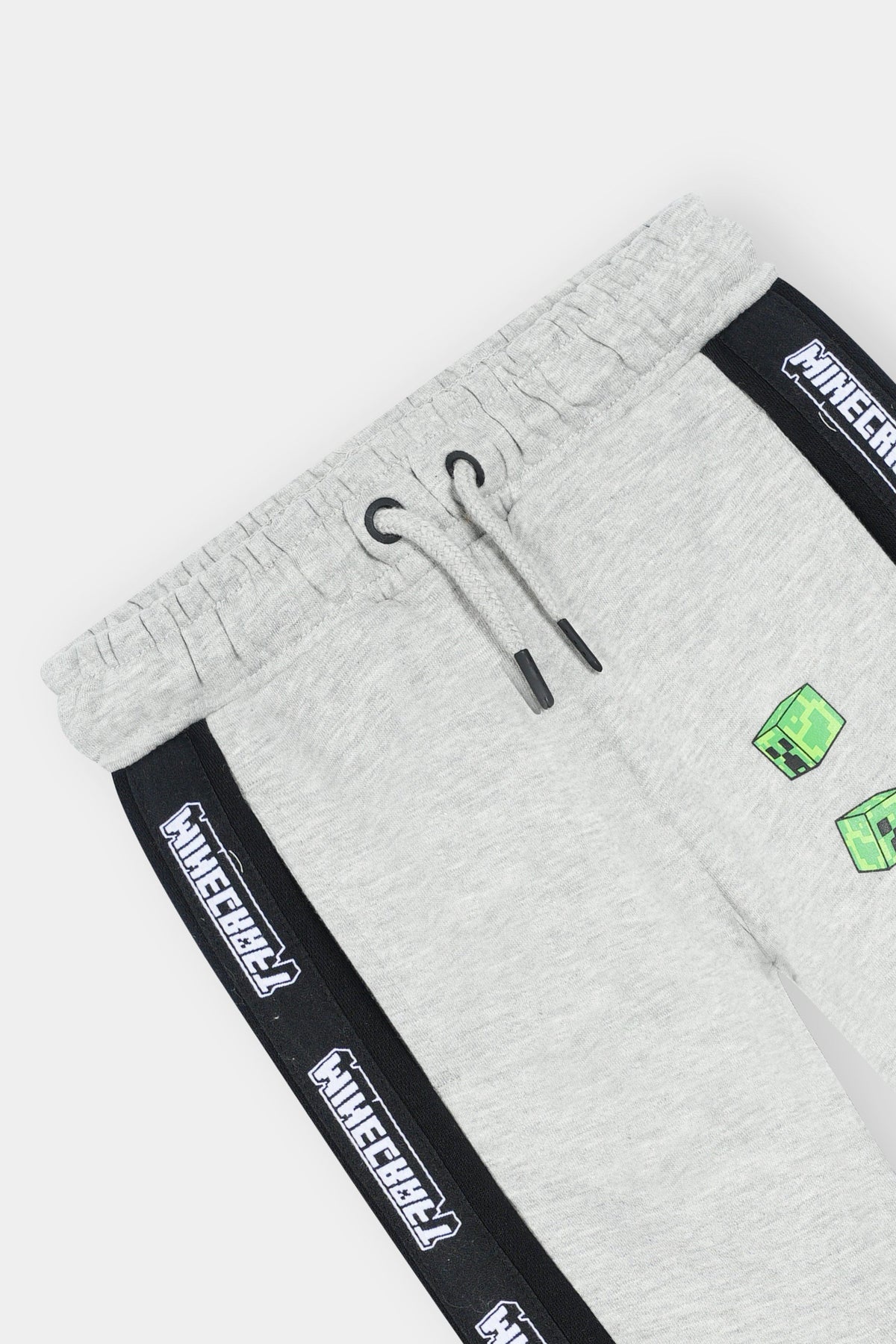 Minecraft Hoodie and Jogger Set – Vibrant Green and Gray Comfort Wear