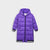 Premium Quality Long Quilted Zipper Hoodie Jacket For Girls