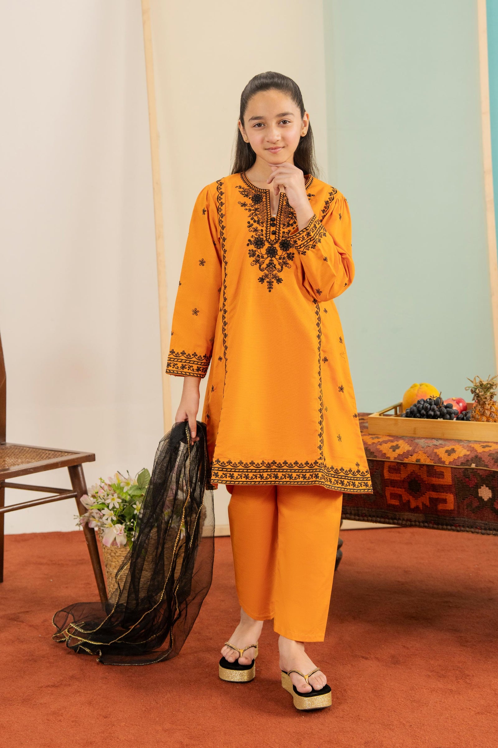 Khaddar 3Pcs Suit