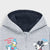 Premium Quality Soft Cotton Graphic Fleece Zipper Hoodie Suit For Kids