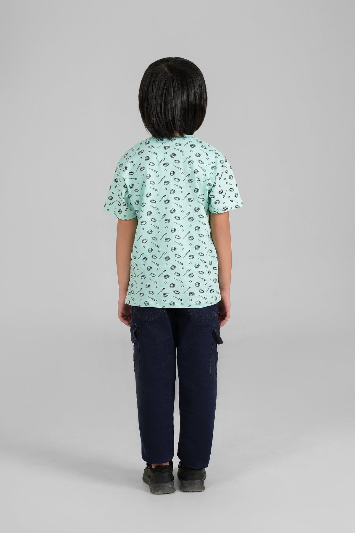 Baseball all over Printed T Shirt