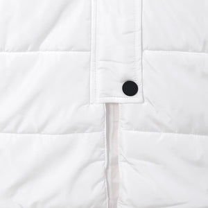 Kids Premium Quality White Puffer Sleeve Less Jacket