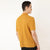 Mustard Basic Soft Cotton Pique Polo Shirt For Men (120642)