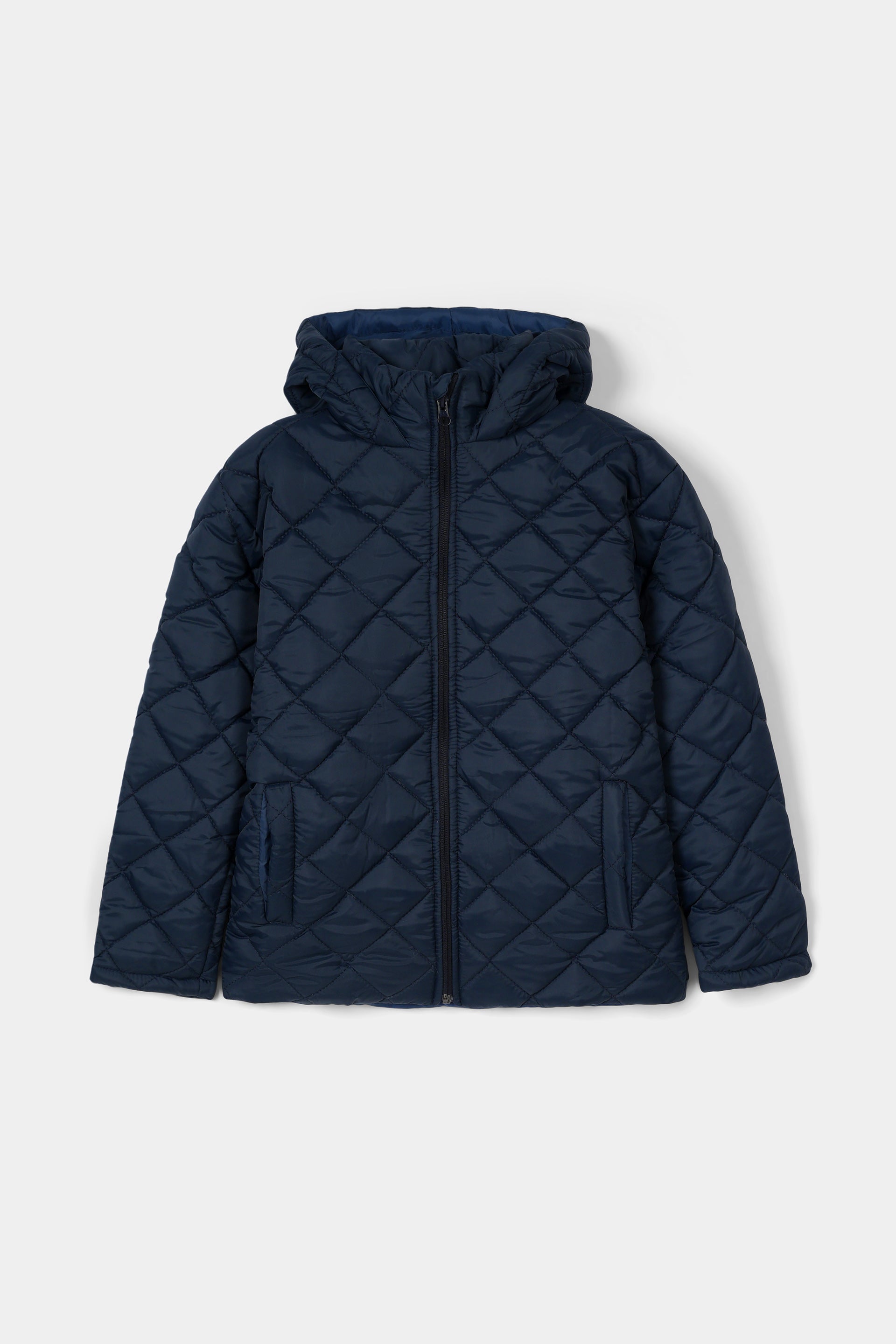 Navy Blue Hoodie Jacket