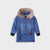 Girls Premium Quality Long Denim Jacket with Fur Lined Cap