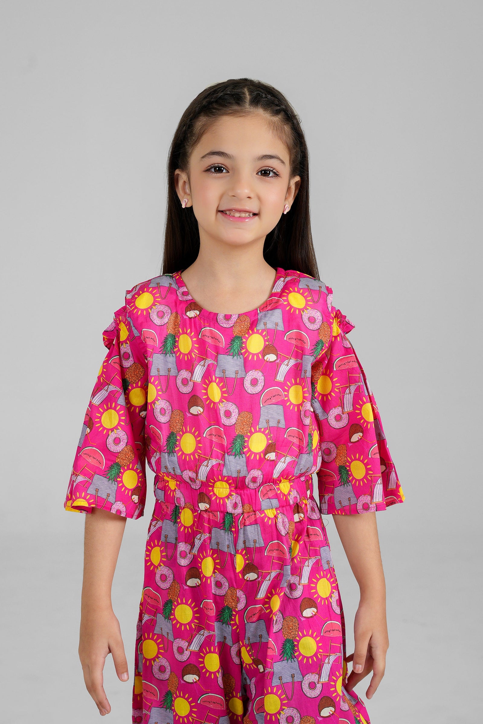 Digital Printed Lawn Jumpsuit