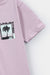 Kids Graphic Light Purple Soft Cotton T-Shirt