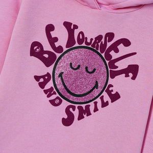 Premium Quality Fleece Pull-Over Printed Hoodie For Girls