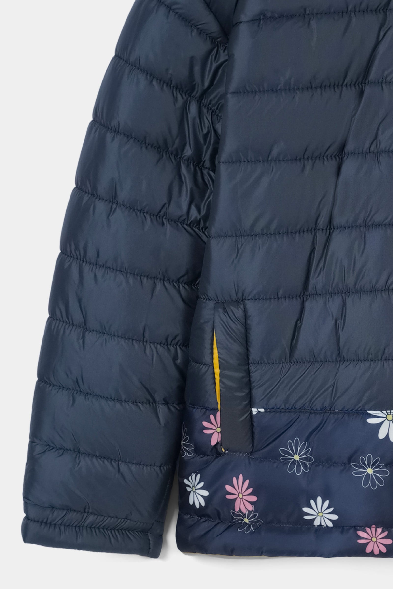 Navy Blue Zipper Jacket