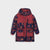 Premium Quality Printed Panel Long Quilted Jacket For Girls