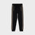 Premium Quality Black Zip Pocket Soft Fleece Jogger Trouser for Girls (121283)