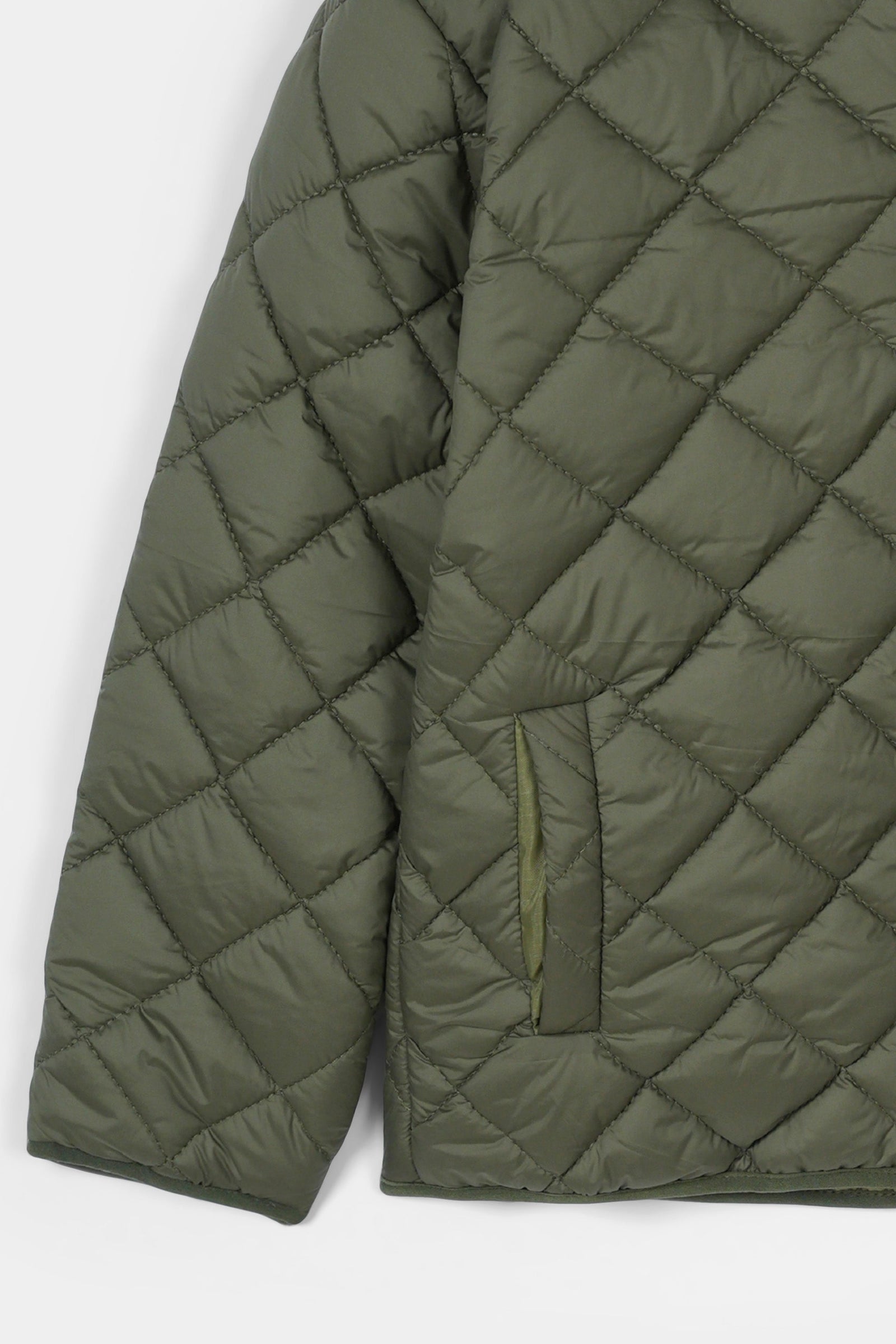 Olive Green Zipper Jacket