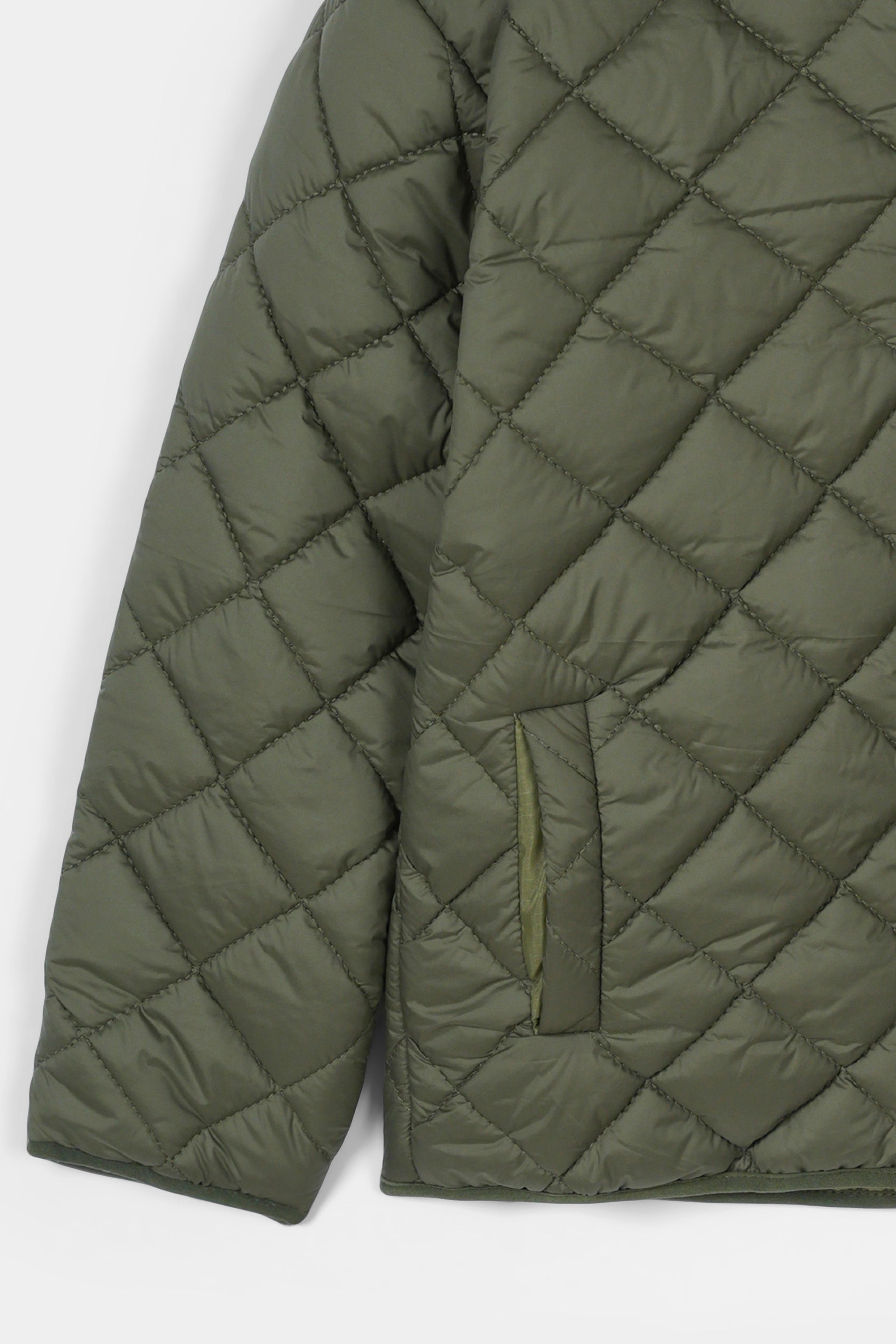 Olive Green Zipper Jacket