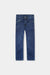 Slim Fit Pants Dark Blue