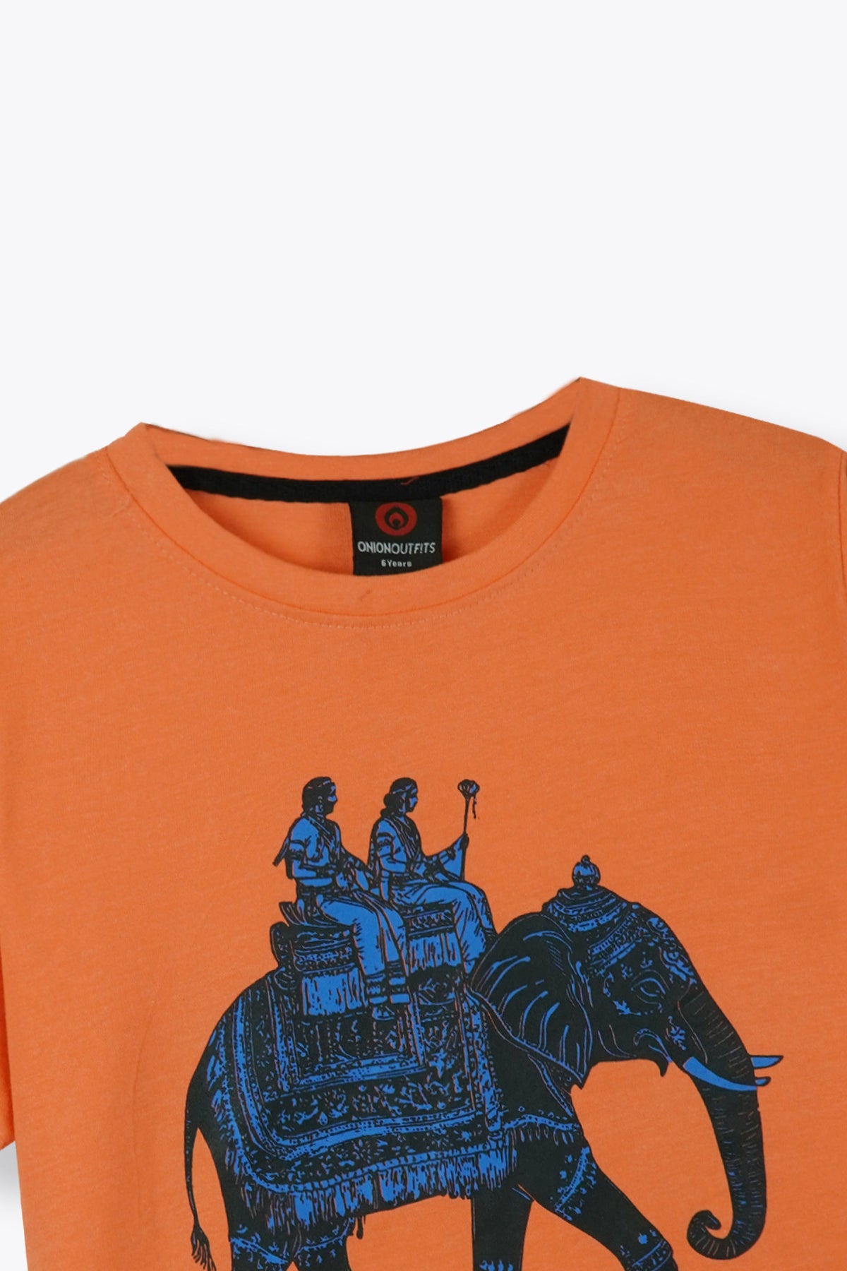 Elephant Print T Shirt