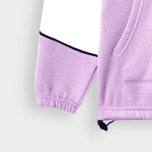 Premium Quality Pink Printed Fleece TrackSuit For Girls