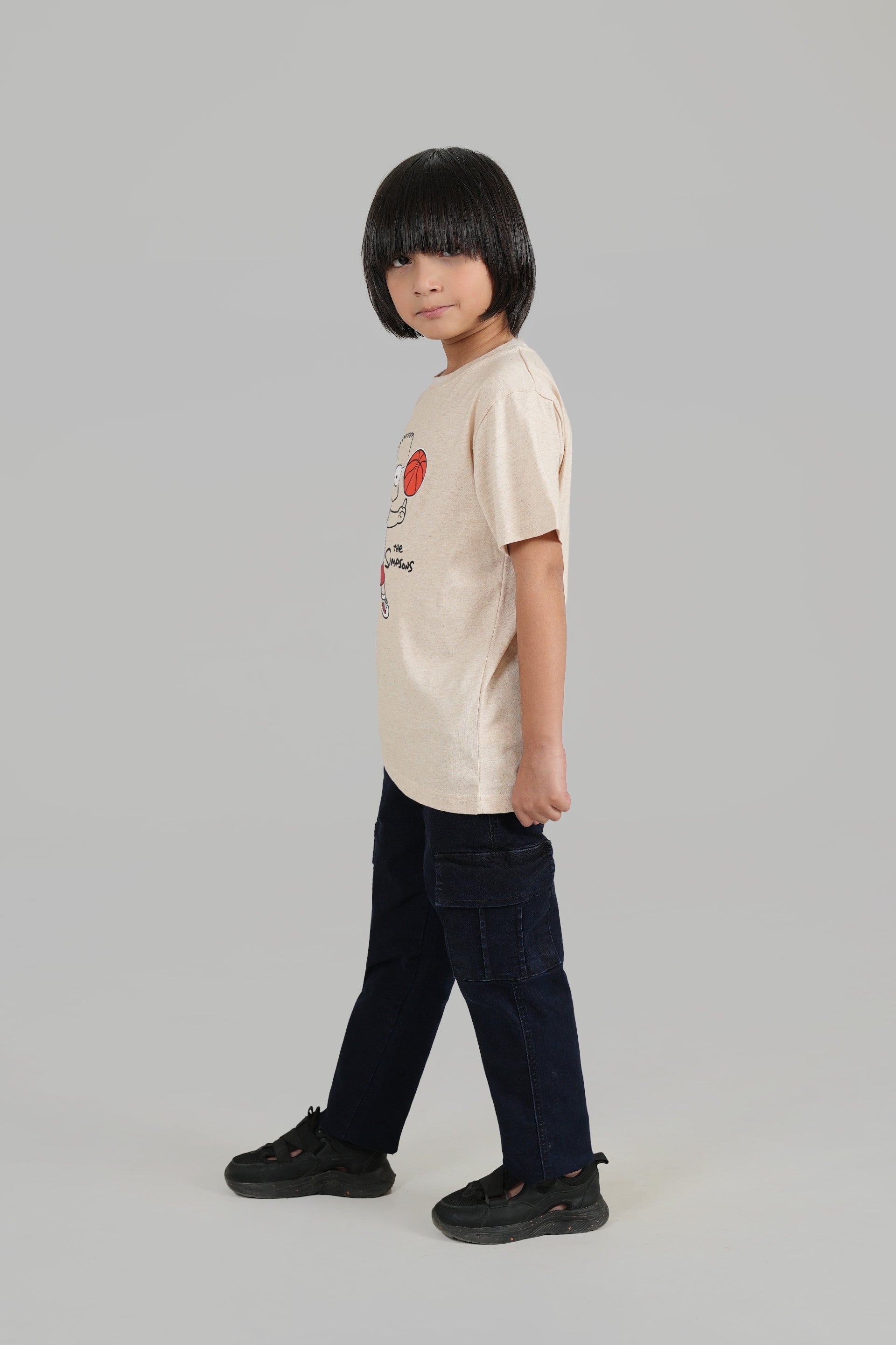 Boys Graphic Soft Cotton Printed T-Shirt