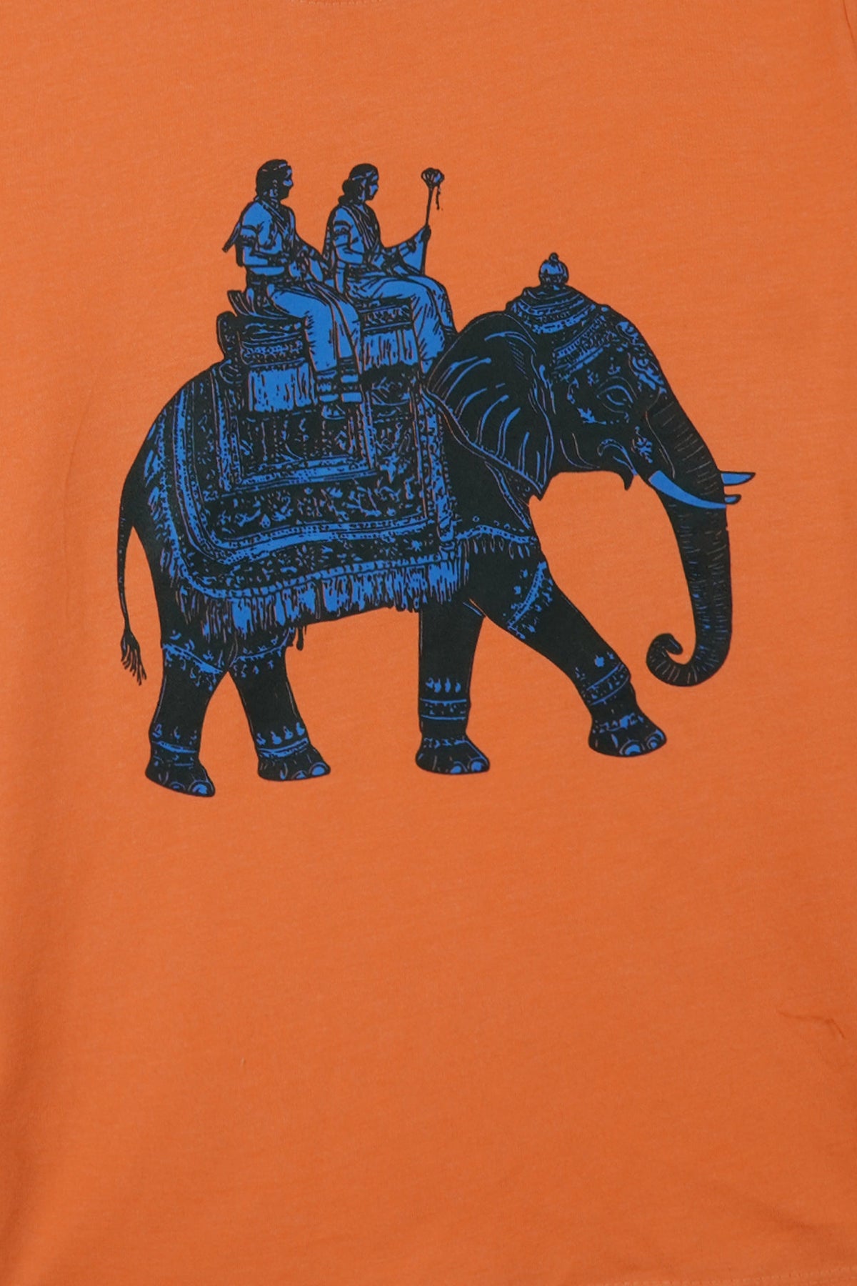 Elephant Print T Shirt