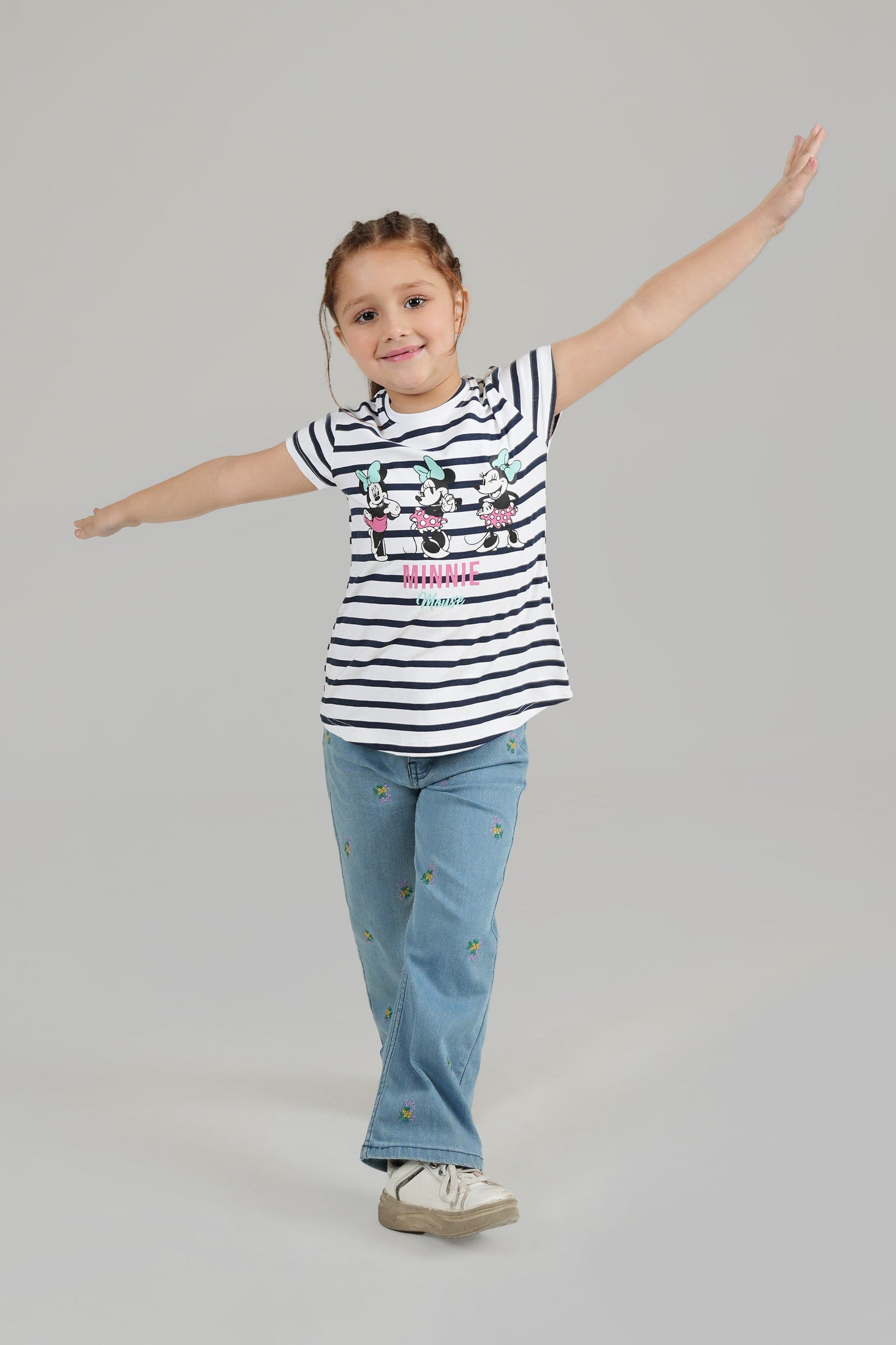 Minnie Striped T Shirt