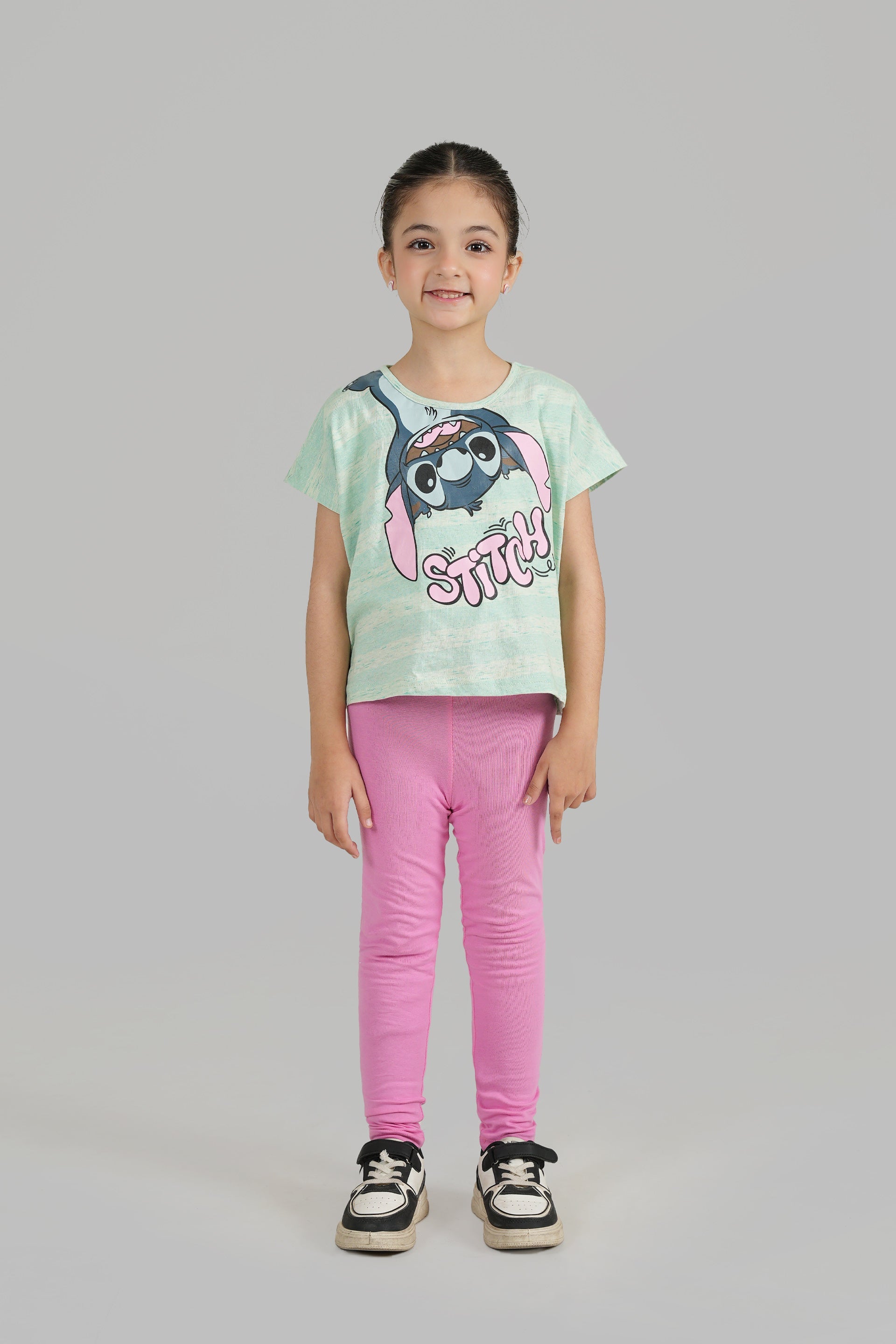 Stich Printed Short Body T shirt