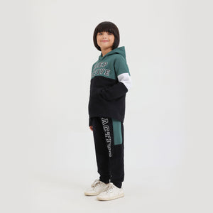 Premium Quality Printed Cut & Sew Fleece Suit For Kids