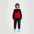 Premium Quality Printed Panel Fleece Suit For Kids