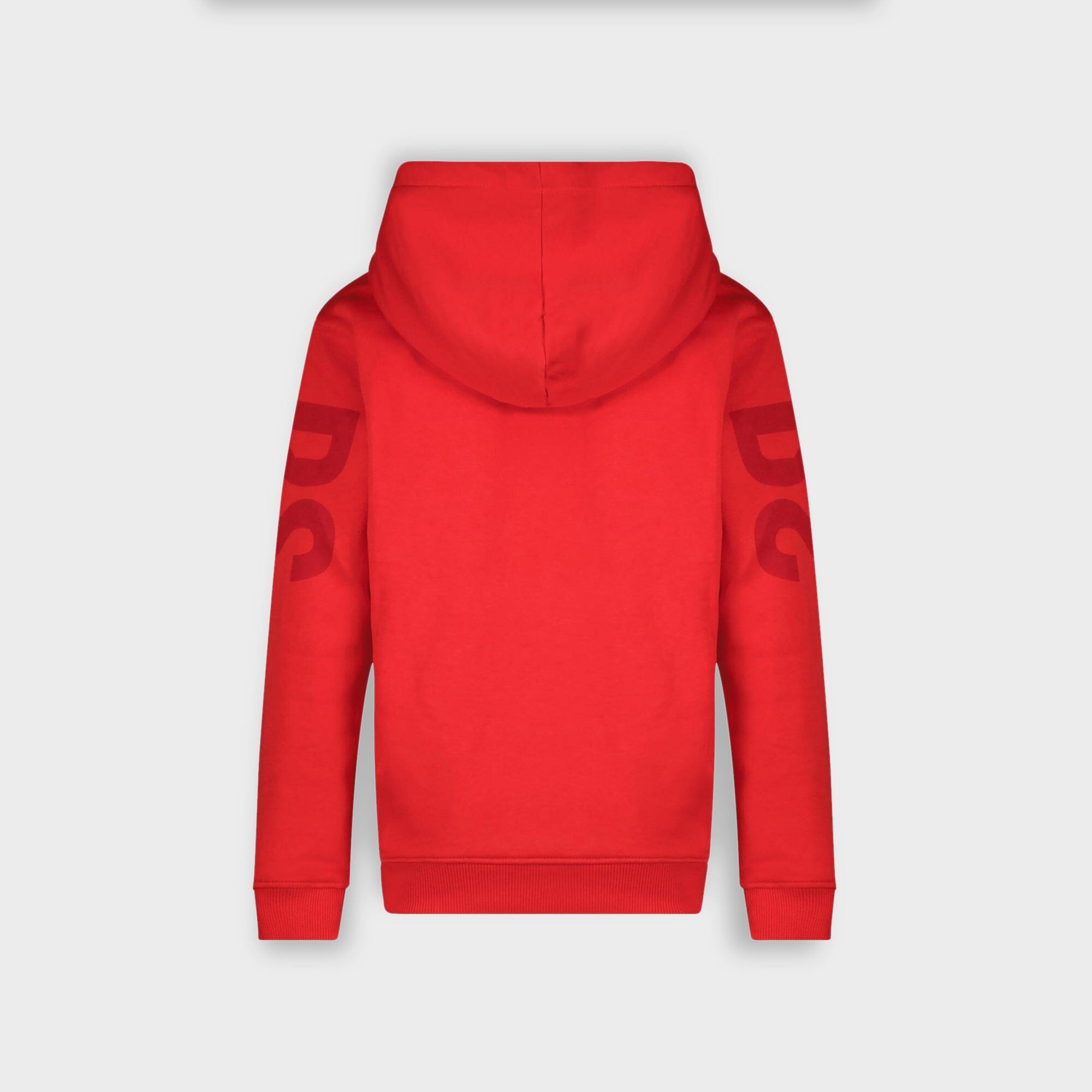Premium Quality Red Slogan Pull Over Soft Fleece Hoodie For Kids (121365)