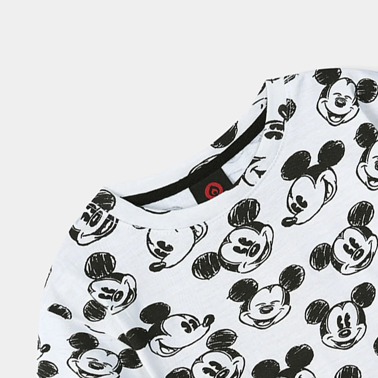 Kids All Mickey Over Printed T Shirt