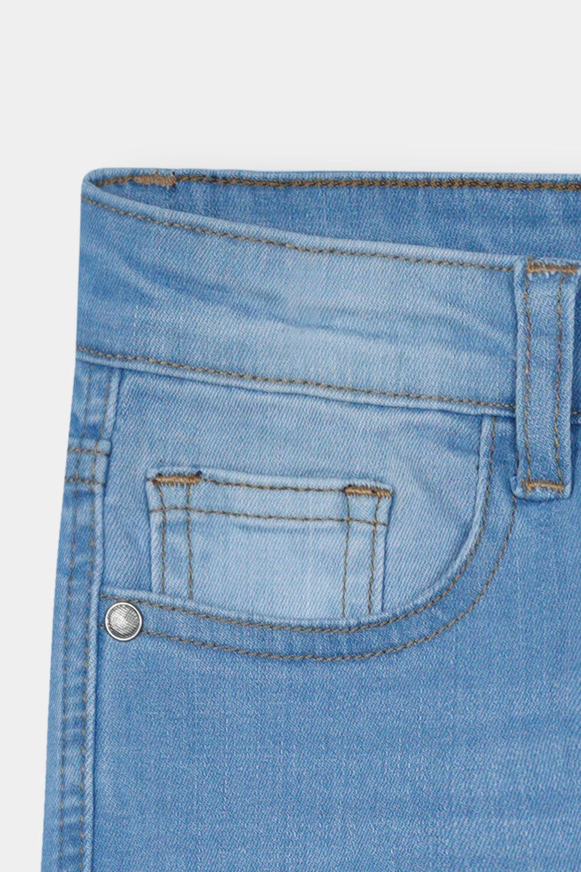 6 Pocket Denim Pant Sky Blue