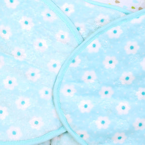 Hooded Soft Blanket Cum Wrapper For Newborn Babies (0-12 Months)