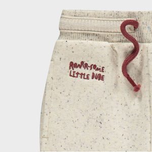 Premium Quality Off-White Cut & Sew Fashion Fleece Jogger Trouser For Kids (121419)