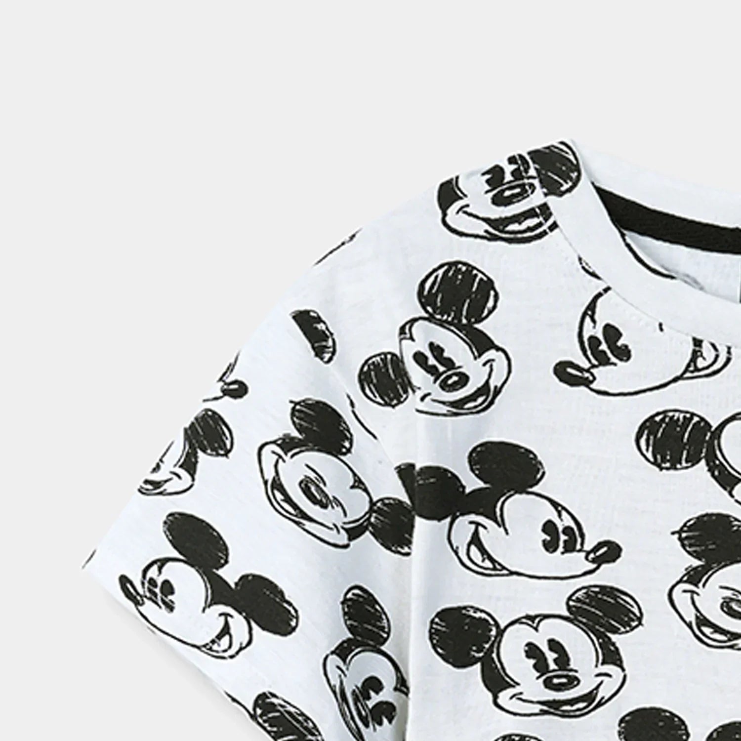 Kids All Mickey Over Printed T Shirt