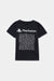 Kids Crew Neck Printed Soft Cotton Black T-Shirt