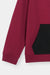 Future Ready Maroon & Black Hoodie For Kids