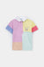 Premium Quality Color Block Printed Polo Shirt For Kids